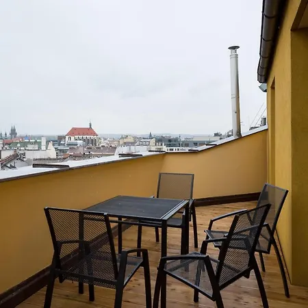 Empirent Beautiful Duplex Lägenhet Prag